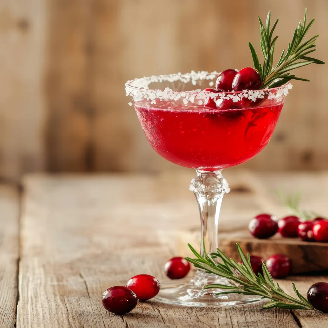 Rosemary Cranberry Margarita