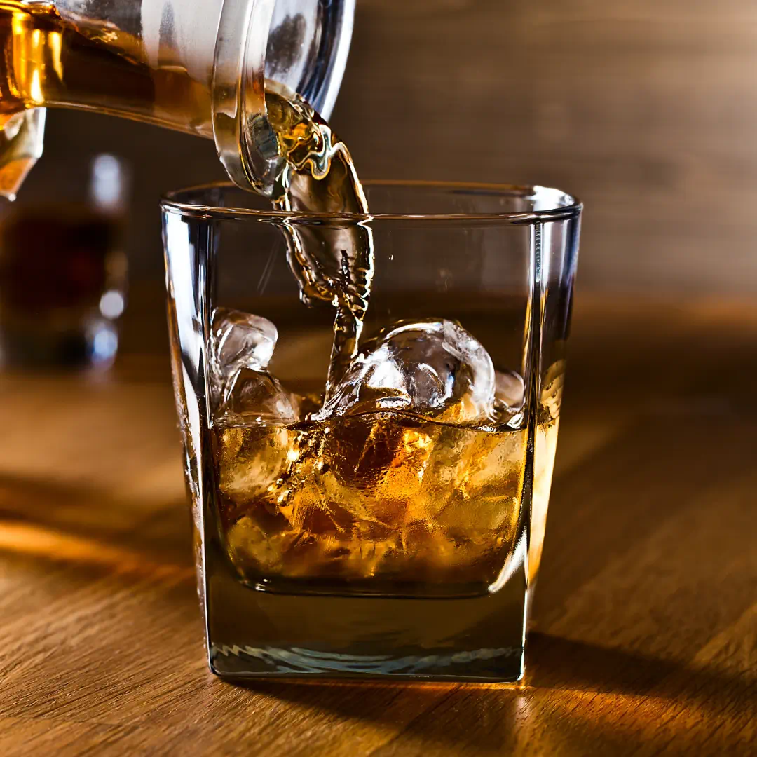 glass of whiskey